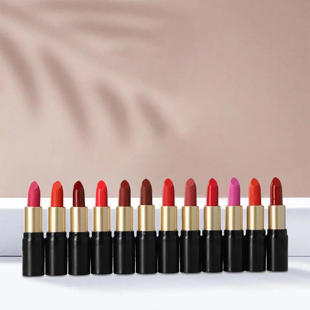 Original Tube Lipstick Smooth Long Lasting Mini Tube Mate Velvet Lipstick Moisturizer Gloss Waterproof Lip Lipstick Cosmetic