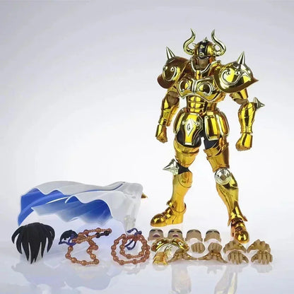 In Stock CS Saint Seiya Myth Cloth EX Capricorn Shura/Leo Aiolia/Aries MU/Libra Dohko/Virgo Gold Knights Zodiac Action Figure