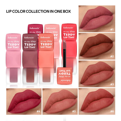 Lip Stain Super Stay Teddy Lip Tint Long Lasting Matte Lipstick For Up To 12HR Wear Waterproof Cosmetics