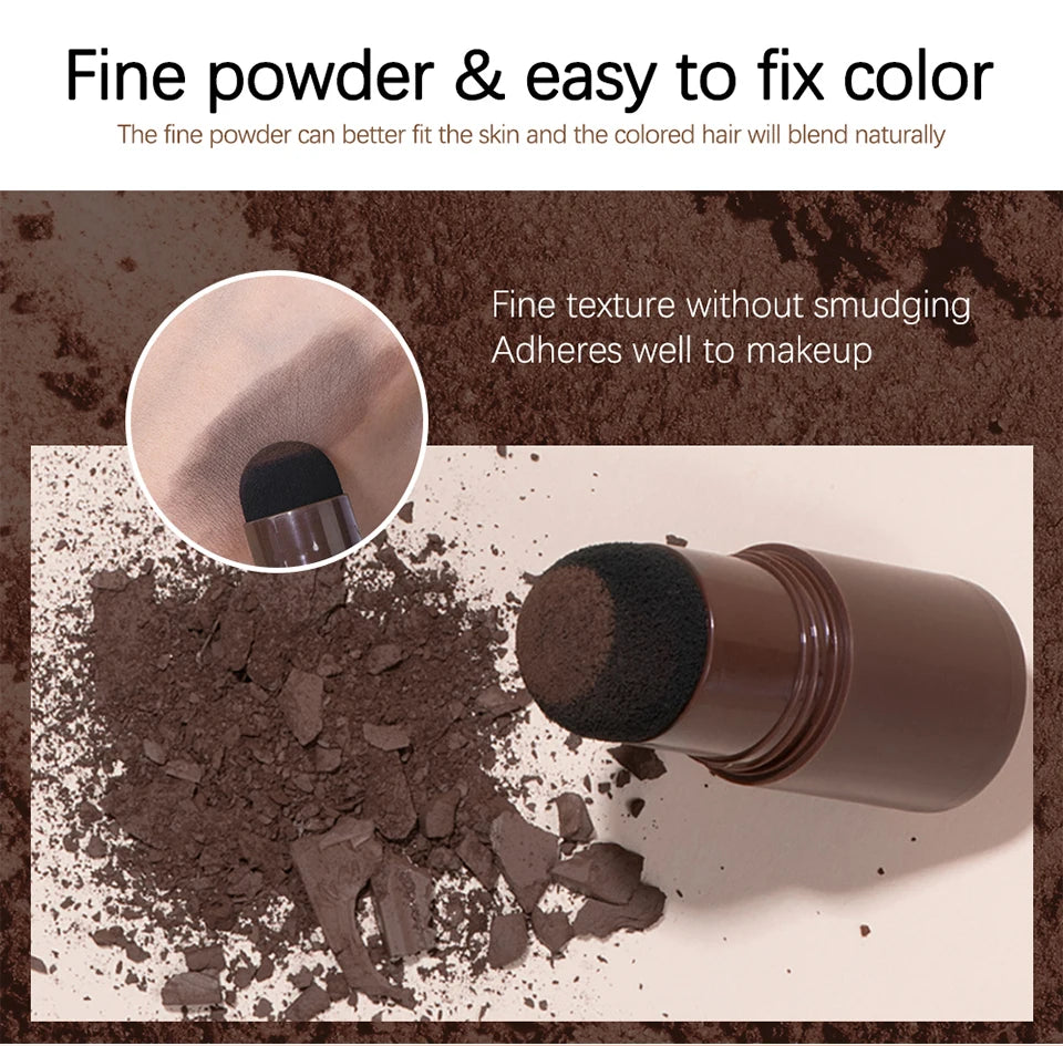 Lakerain Hairline Powder Filling Hair and Eyebrows Gaps Naturally Modify Long Lasting Holding Waterproof Sweat-proof Fine Powder