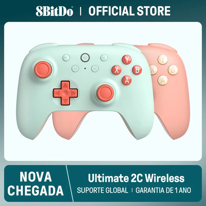 8BitDo - New Ultimate 2C Wireless Gaming Controller for PC, Windows 10, 11, Steam Deck, Raspberry Pi, Android