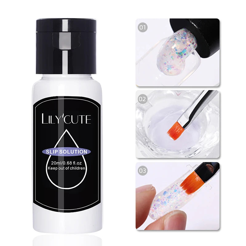 LILYCUTE 15ML Quick Extension Gel Nail Polish Nude Milk White Color Finger Prolong Acrylic Crystal Construction Hard Gel Varnish