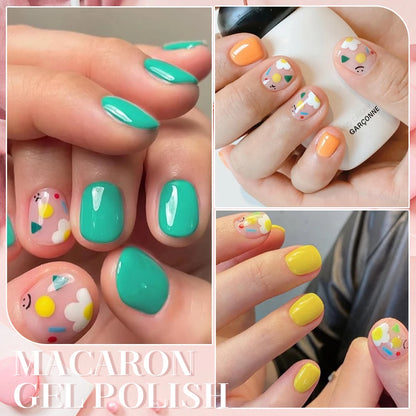 Nail Gel Polish Set DIY Nail Art 6pc Semi Permanent UV LED Gel Kit For Nails Decoration Manicure Soak Off Painting Vernis Design