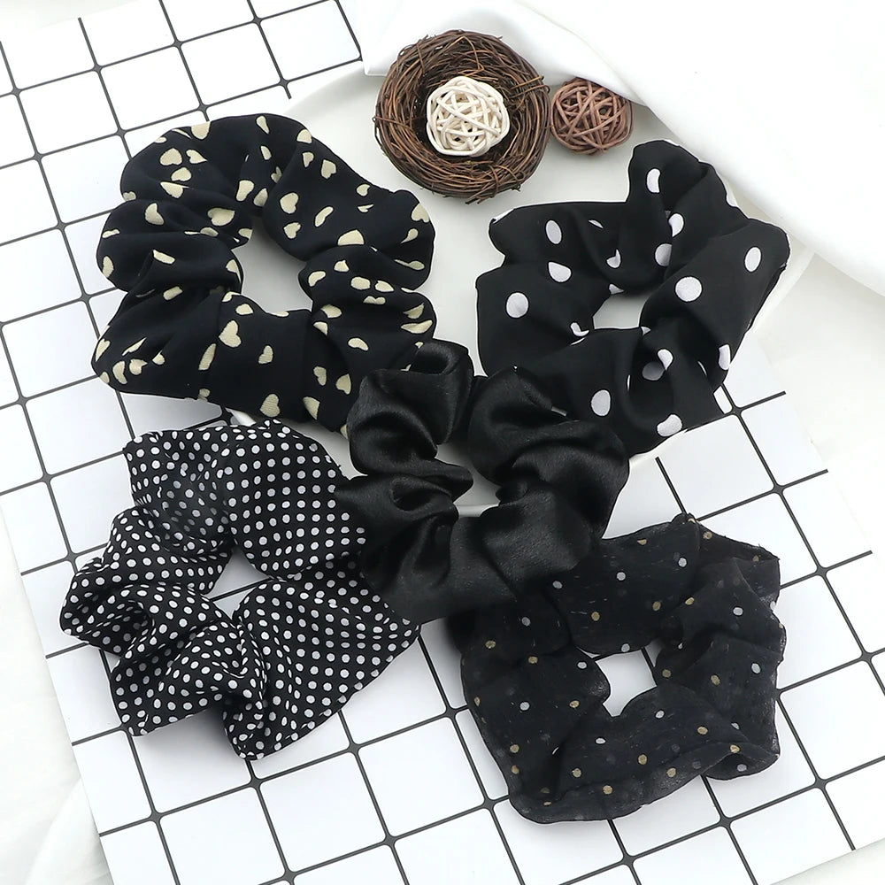 Large Elastic Scrunchies Set.