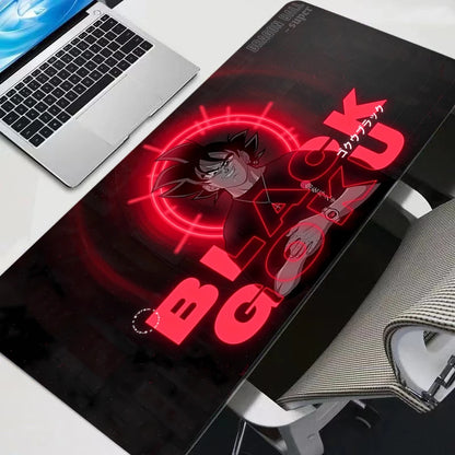 Large Gaming Keyboard Rug Laptop Japan Cool Anime Mouse Pad XXL Black DBZ Dragon Ball Desk Mat PC Gamer Carpet computer Mousepad