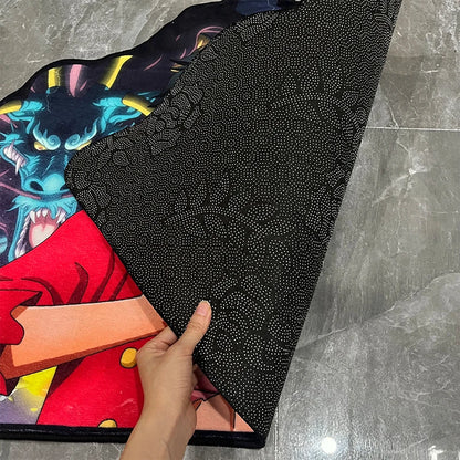 Anime Pokemon Charizard Blastoise Venusaur Rug Fluffy Soft Floor Mat Kids Bedroom Decor Gamer Gift Non-slip Area Carpet
