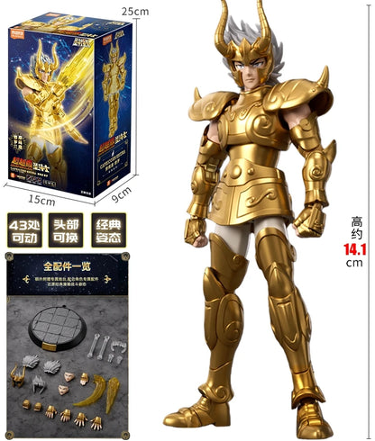 Original BLOKEES Saint Seiya Sagittarius Seiya Pegasus Aiolos Tenma Pegasus Action Figure Toy Assembly Figure Toys Gift