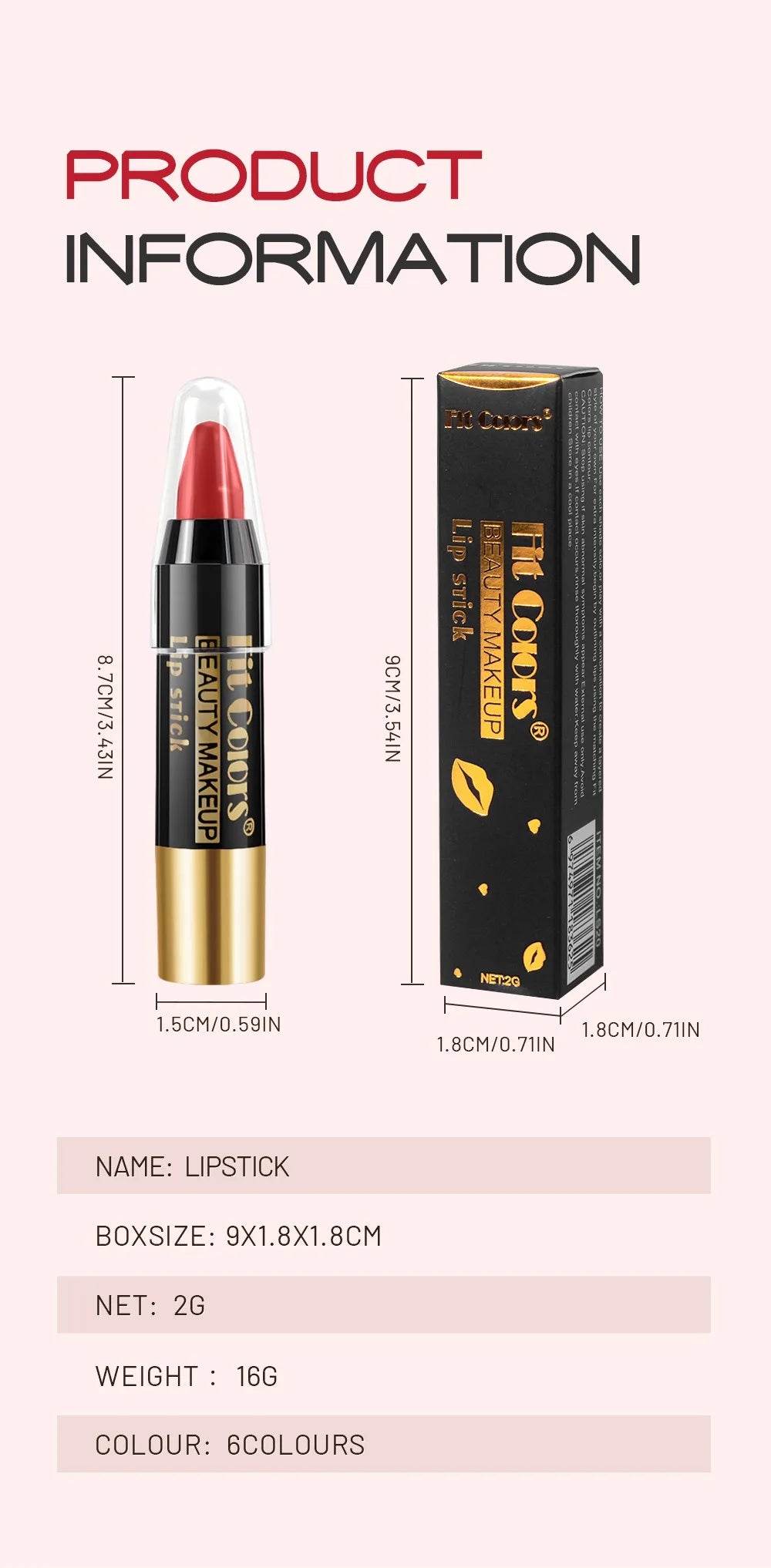 Tint Crayon Lipstick Moisturizing Bright Surface Lipsticks Velvet Non Stick Cup Waterproof Lip Stick Hydrating Gloss Lips Makeup
