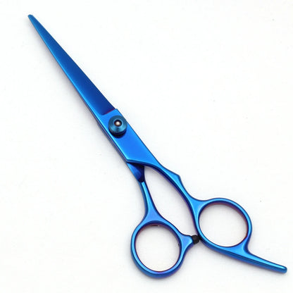 Hairdressing Scissors Japan Stainless Hair Scissors Purple Hair Cutting Scissors Barber Shop Thinning Shears Set Comb C1001