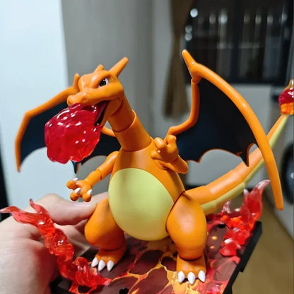 In Stock New Blokees Pokemon Assembly Action Figure Pikachu Charizard Anime Original Desktop Decoration Customized Toys Gifts