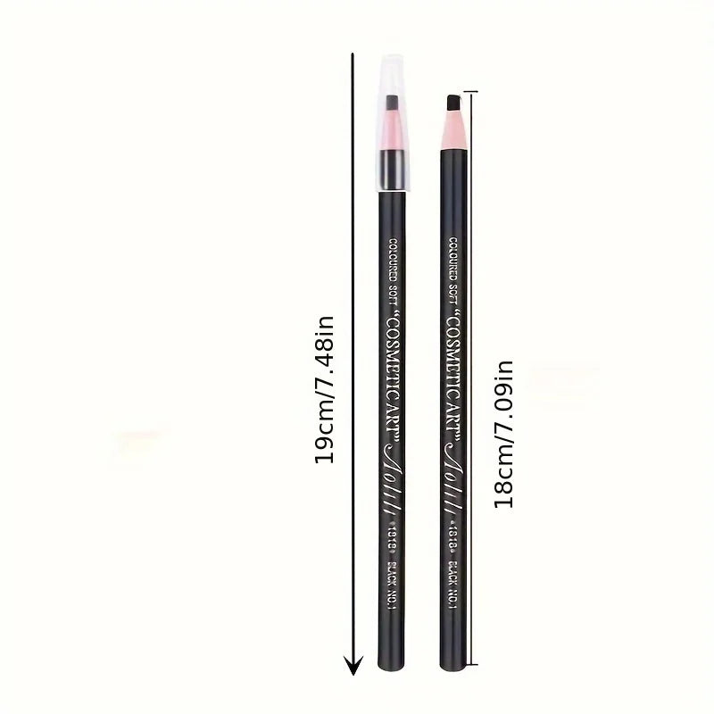 Professional Peel-Off Eyebrow Pencil: Waterproof Long-Lasting Pull-Line Enhancer