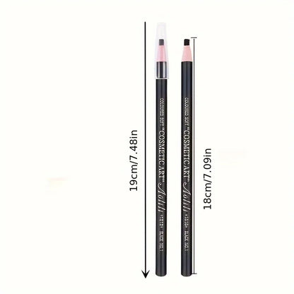 Professional Peel-Off Eyebrow Pencil: Waterproof Long-Lasting Pull-Line Enhancer