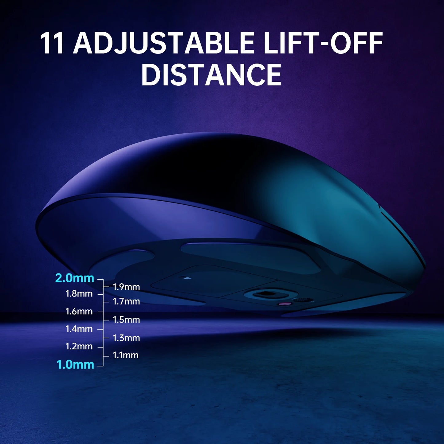Rapoo VT9PRO 4K Wireless Gaming Mouse Superlight 26000DPI 4KHz Polling Rate 0.25ms Response Time 180H BatteryLife PAW3398