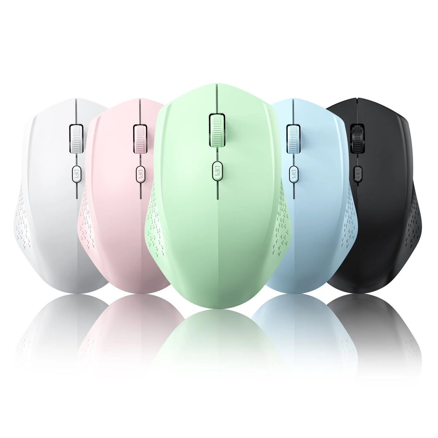 Dual-Mode 2.4G Wireless Mouse Bluetooth Mouse Office Silent Mouse Rechargeable Mice Gaming Mouse For Laptop Tablet Windows MacOS