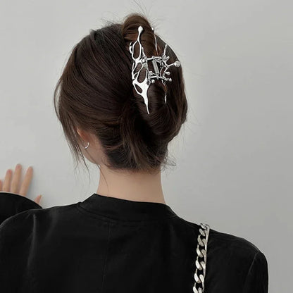 Y2K Metal Claw Hair Clip