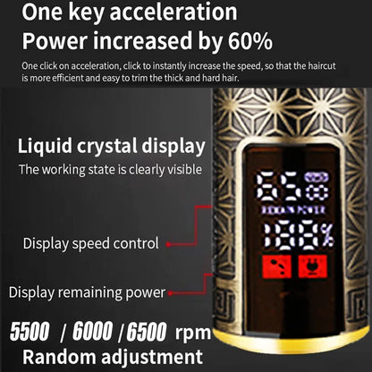 New In Hair Cutting Machine Clipper for Men Barber Shop Trimmer for Men Mower Men's Electric Shaver Haircut Beard Trimmer