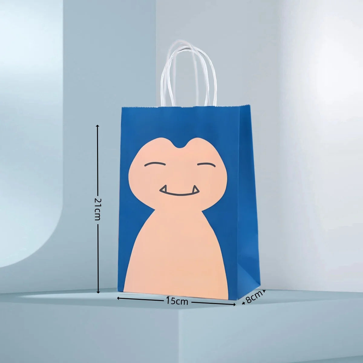 Pokemon Gift Bags Pikachu Hand-held Paper Packing Treat Bag Anime Kraft Paper Bag Gift Packaging Party Festive Supplies Kids Toy