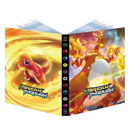 Pokemon Transparent Card Binder Album 4 Pocket 9 Pocket