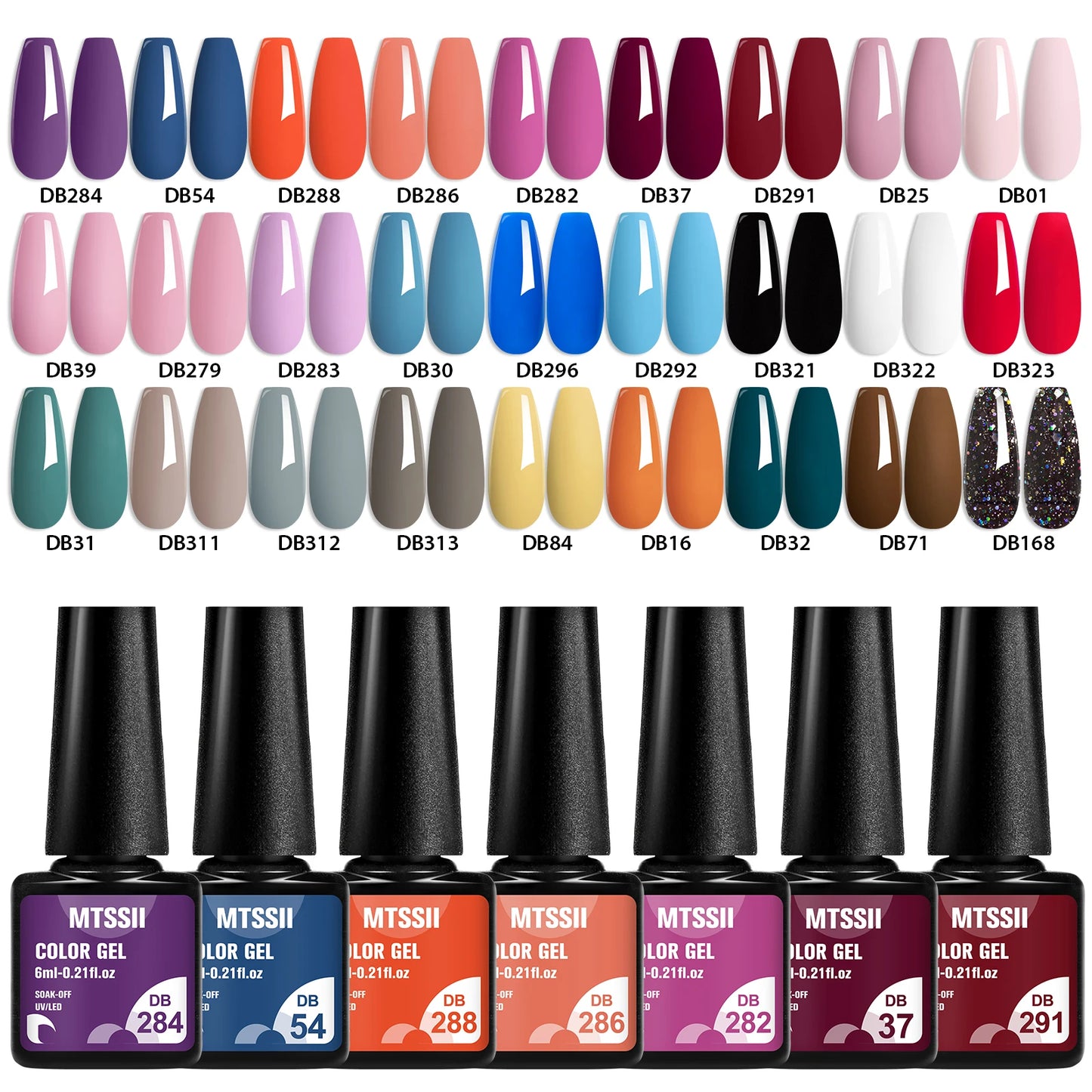 27pcs Gel Nail Polish Set Pink Red Glitter Semi Permanent UV Gel Polish Kits All For Manicure Soak Off Vernis DIY Nail Supplies