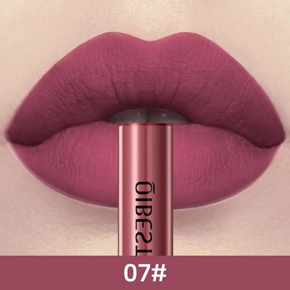 Matte Liquid Lipstick Waterproof Long Lasting Velvet Mate Nude Red Lip Gloss Lint Tube Makeup Cosmetic Lipsticks Lipgloss