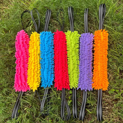 Dog Training Bite Stick Double Handle Interactive Toy Teeth Grinding Dog Training Stick Pet Dog Training Jute Sleeve Dog Toys