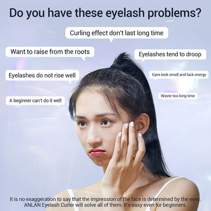 Electric Heated Eyelash Curler.