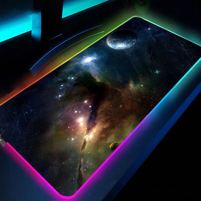 CosmicGlow RGB Desk Mat