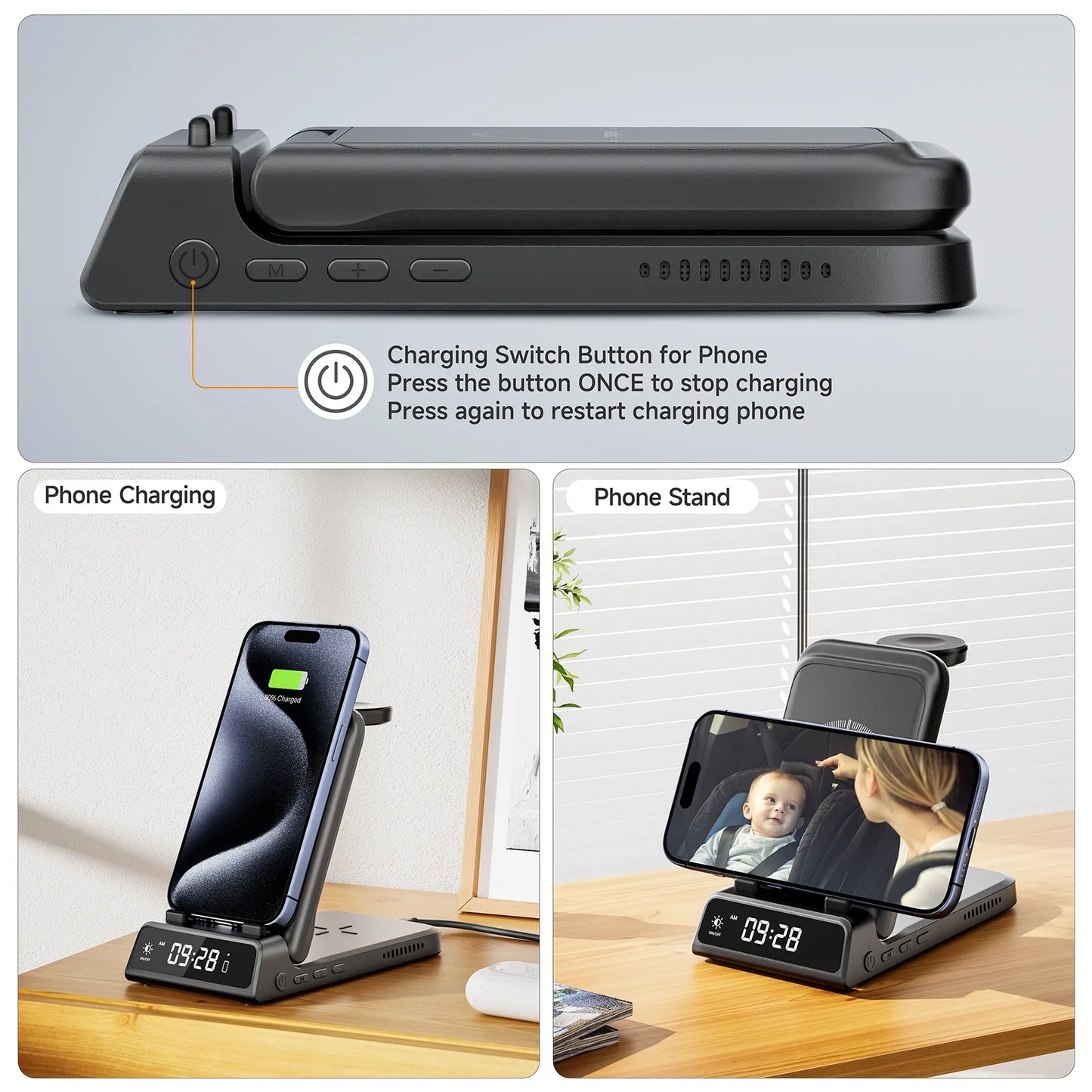 3-in-1 Charging Station.