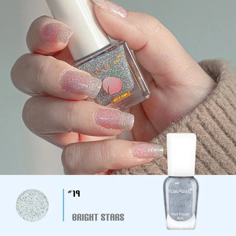 40 Colors Water-Based Nail Polish