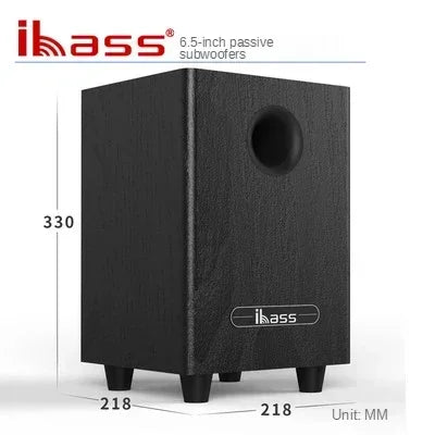 100W High Power 6.5″ Passive Subwoofer Speaker System