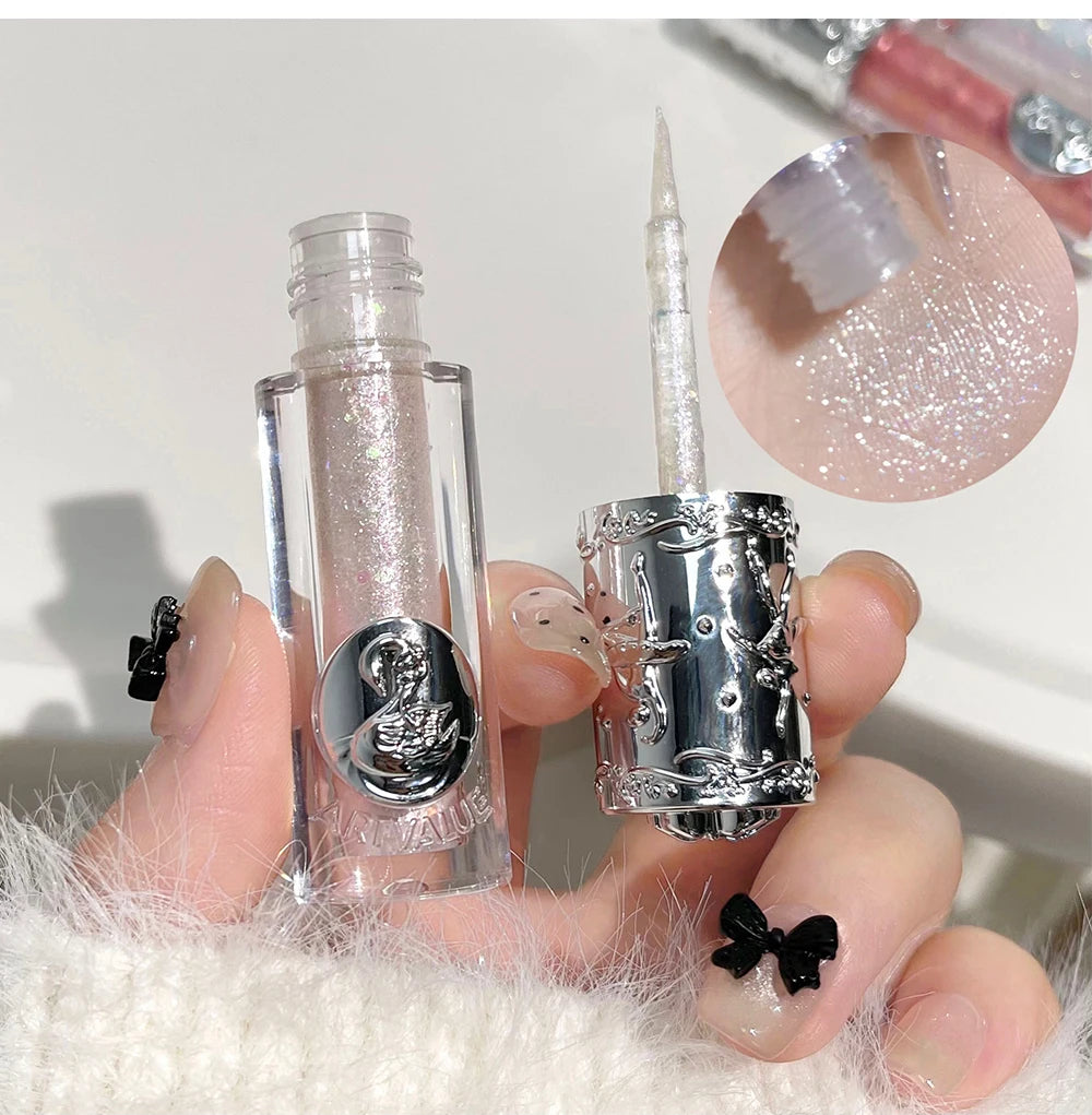 Balletism Liquid Eyeshadow Liquid Fine Shimmer High Light Eyeshadow delicate everything with influencer