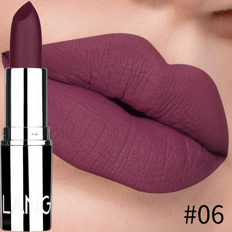 Woman Hydrating Lipstick Not Fade Velvet Air Moisture Smooth Lip Color Lipstick for Daily Lip Makeup