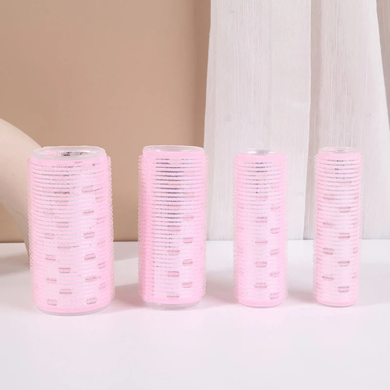 1pc Large Self-Adhesive Hair Rollers Hairdressing Home Use DIY Magic Styling Roller Roll Curler Hair Women Beauty Tools 3 Styles
