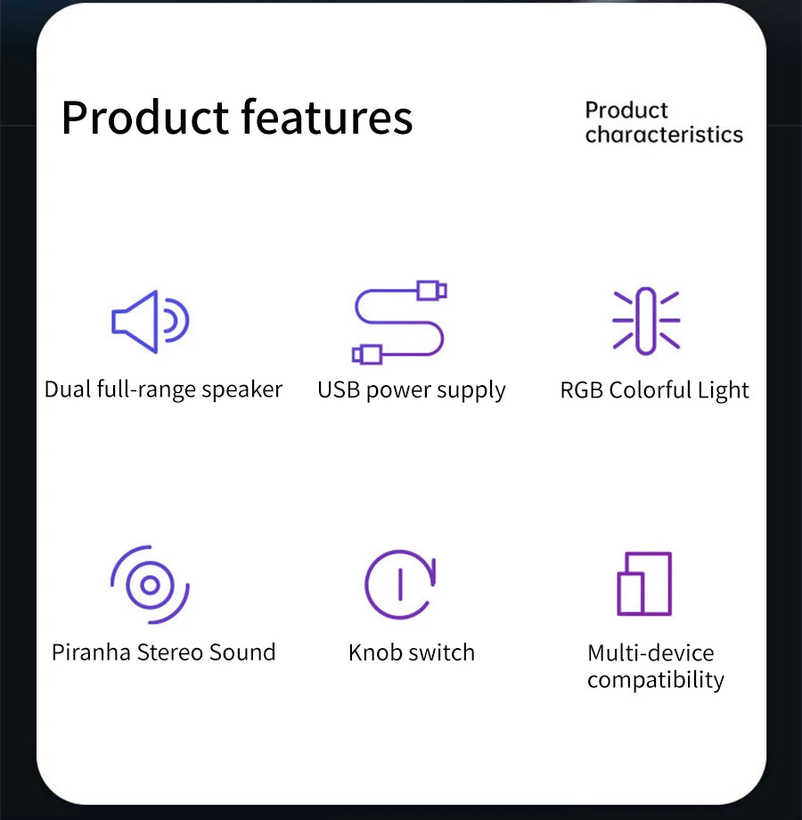 DeepCore Stereo Speakers