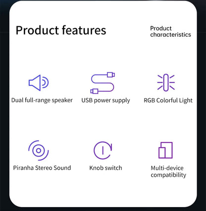 DeepCore Stereo Speakers