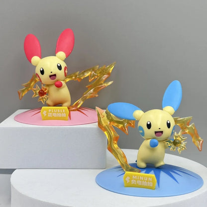 12 style Pok é mon Doll Pikachu Blind Box Anime Models Desktop Decorations Action Figure Collection Pok é mon Toys Birthday Gift