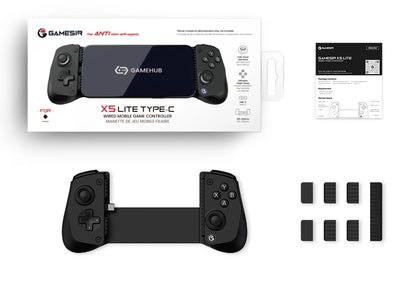 GameSir X5 Lite Mobile Gaming Controller Phone Gamepads for iPhone 16 15 Series IOS iPad Mini Y700 Android Tablet Controle