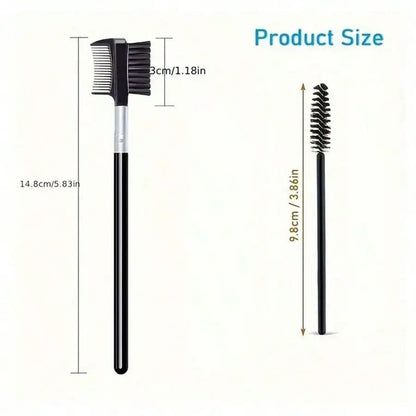 Eyelash Brush & Curler Set.