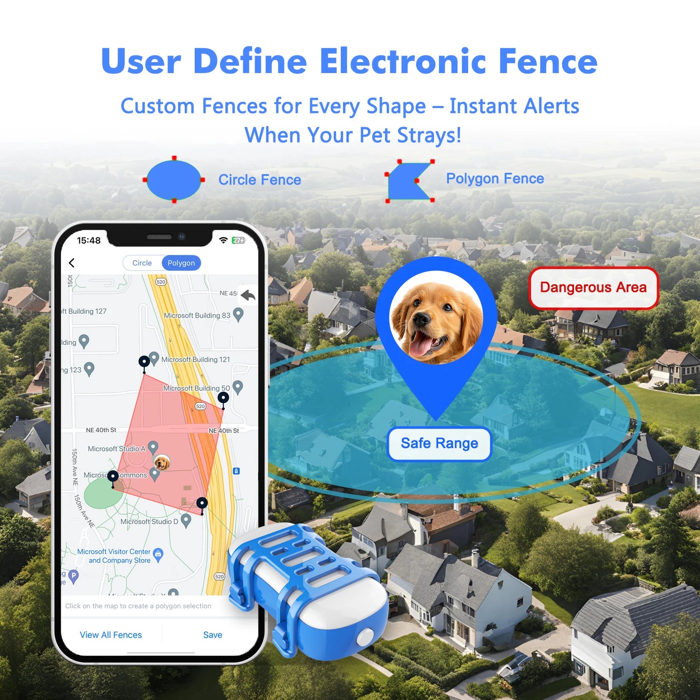 Real-Time Pet GPS Tracker