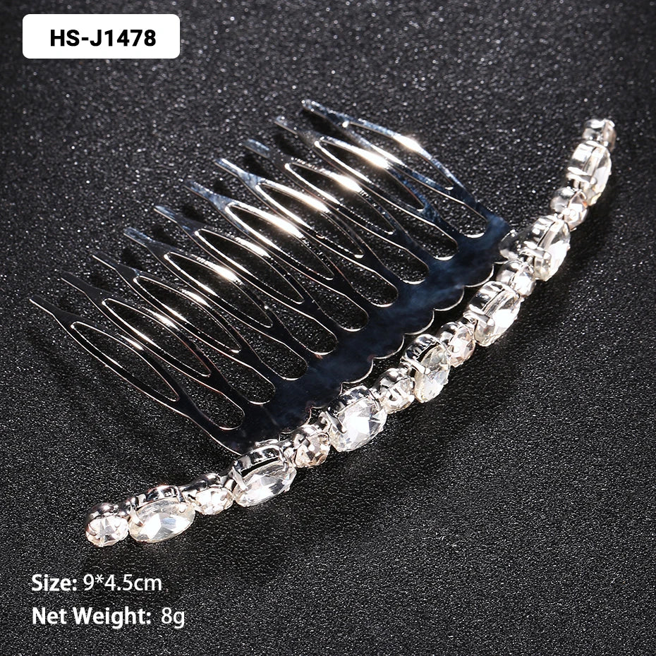 Crystal Bridal Hair Comb.