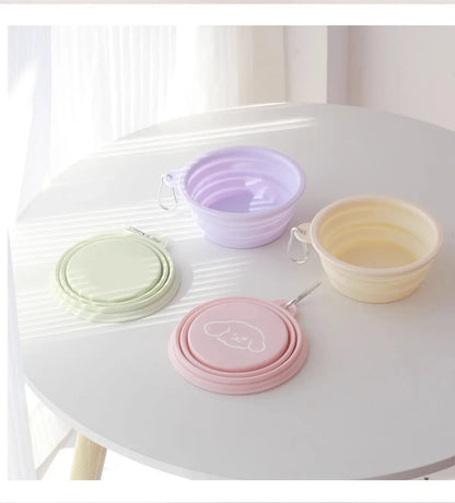 Portable Folding Pet Travel Bowl