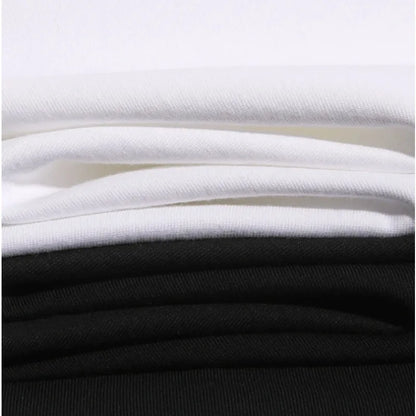 Pokémon Co-branded Loose Plus Size T-shirt 2025 Summer Men's Street Trend Animation Mewtwo Printing Casual Versatile Harajuku