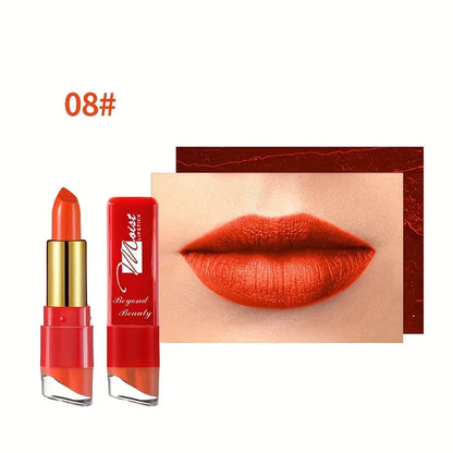 Beyond Beauty Creamy Moisturizing Lipstick: Long-Lasting Satin Finish (12 Shades)