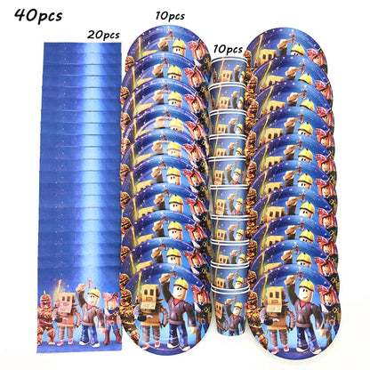 Roblox Birthday Party Decoration Set XL