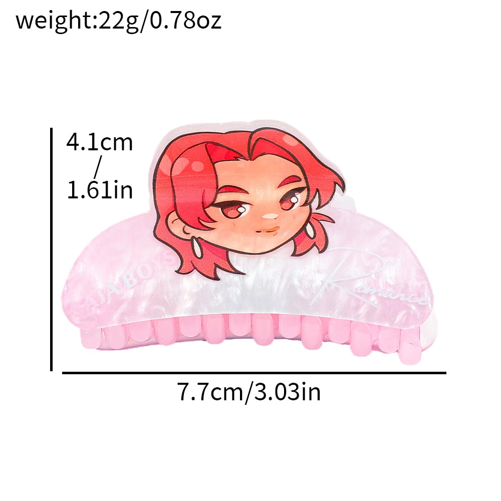 1PC/7PCS Cute girl group hair claw, multi-functional hair accessory hair claw