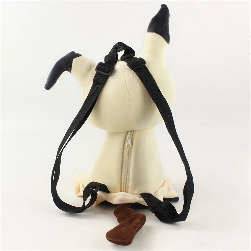 Cute Pokemon Backpack Kawaii Japanese Style Plush Bag Gengar Eevee Snorlax Backpack Schoolbag Cosplay Props Fashion Gifts