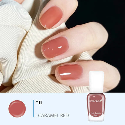 40 Colors Water-Based Nail Polish