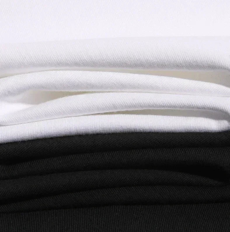 Pokémon Co-branded Loose Plus Size T-shirt 2025 Summer Men's Street Trend Animation Mewtwo Printing Casual Versatile Harajuku