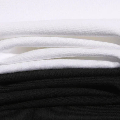 Pokémon Co-branded Loose Plus Size T-shirt 2025 Summer Men's Street Trend Animation Mewtwo Printing Casual Versatile Harajuku