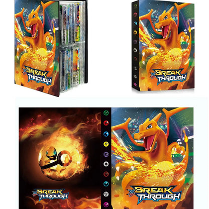 Pokemon Transparent Card Binder Album 4 Pocket 9 Pocket